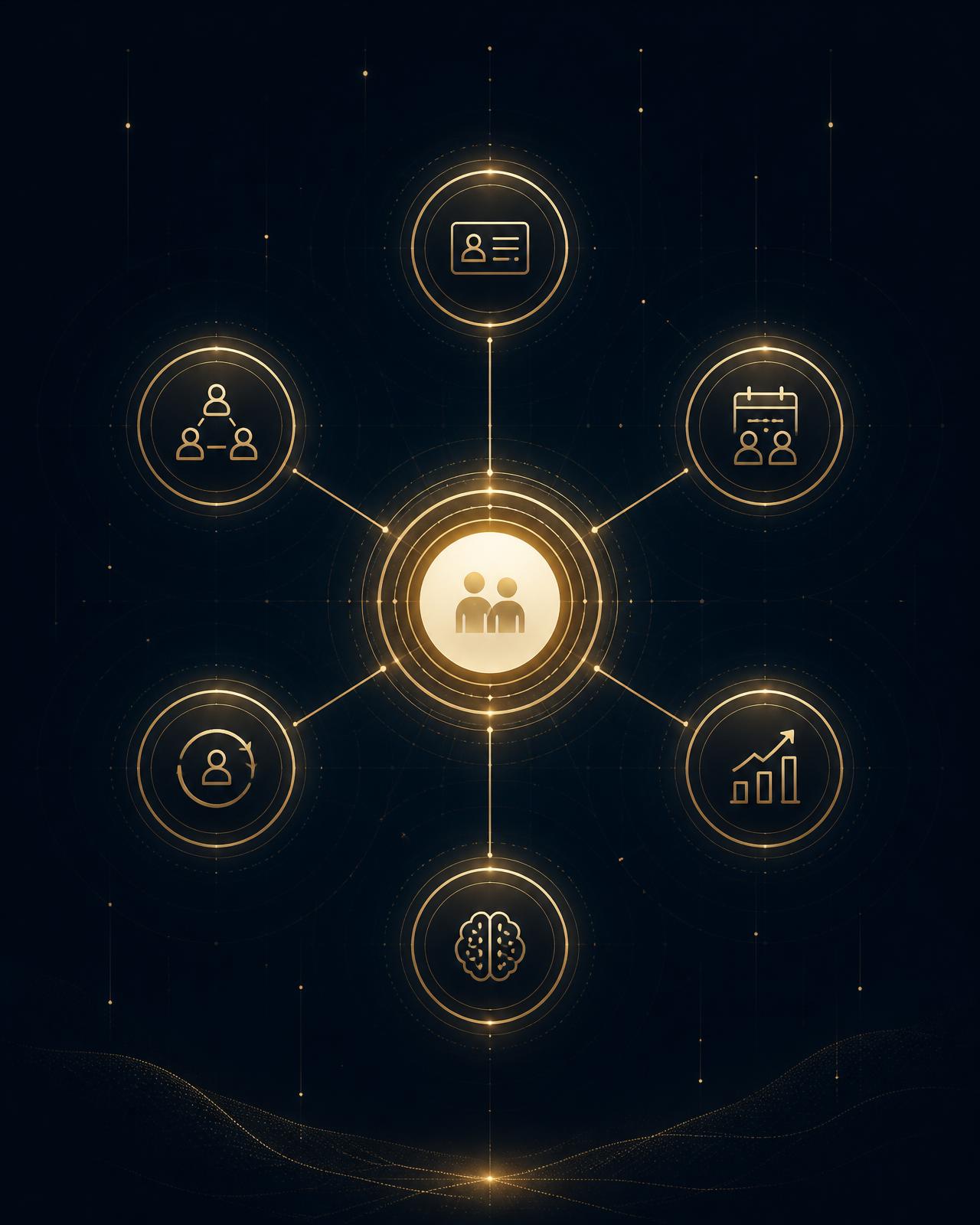 Infographic tổng quan nền tảng Business Connect của ViOne